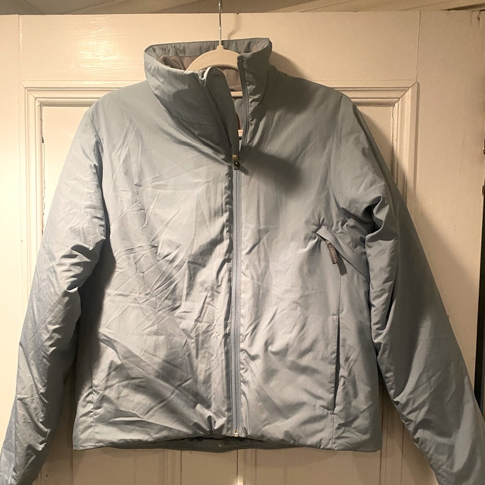 Salomon Advanced Skin Ski Jacket Powder Blue